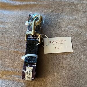 NWT Radley London Off on an Adventure Grey Dog Lead